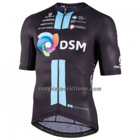 Maglia 2023 Team DSM Manica Corta Nero